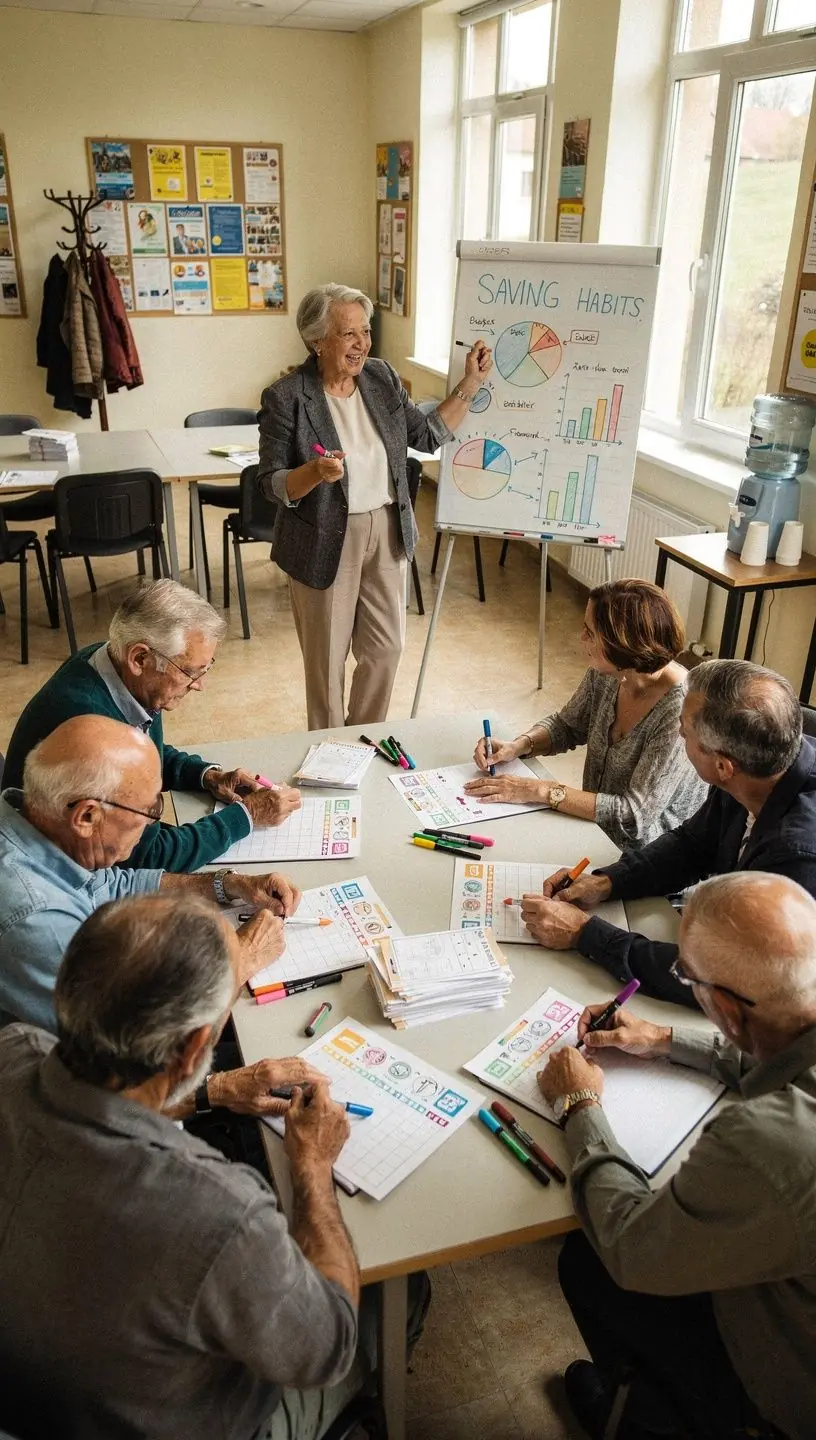 Pénzügyi útmutató könyv borítója, amely megtakarítási stratégiákat ismertet.